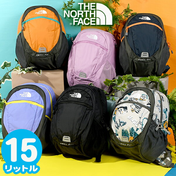 送料無料 ノースフェイス 子供 リュックサック キッズ THE NORTH FACE SMALL DAY スモールデイ デイパック 15L レディース ジュニア バッグ アウトドア NMJ72360 2023秋冬新作