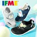 送料無料 イフミー 靴 キッズ 水陸両用 サンダル 水抜き穴 子供 IFME RARK K アニマルウォーターシューズ 動物 ベルクロ 男の子 女の子 子供 保...