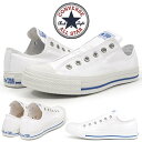 送料無料 スリッポン スニーカー コンバース CONVERSE ALL STAR オールスター スリップ 3 OX レディース 紐なし シューズ 靴 キャンバス ホワイト 白 1SC518 2021春新作【あす楽対応】