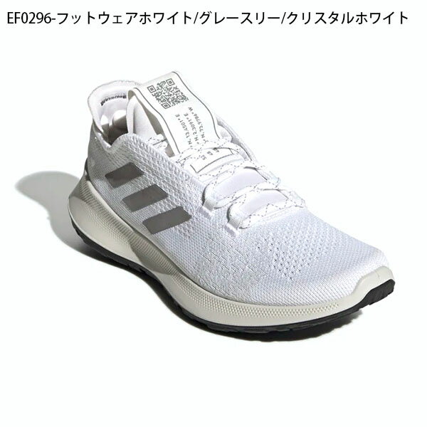 送料無料 半額 50%off アディダス ランニングシューズ adidas レディース SENSEBOUNCE + ACE W マラソン ジョギング ランニング シューズ ランシュー 靴 スニーカー ホワイト 白 EF0296