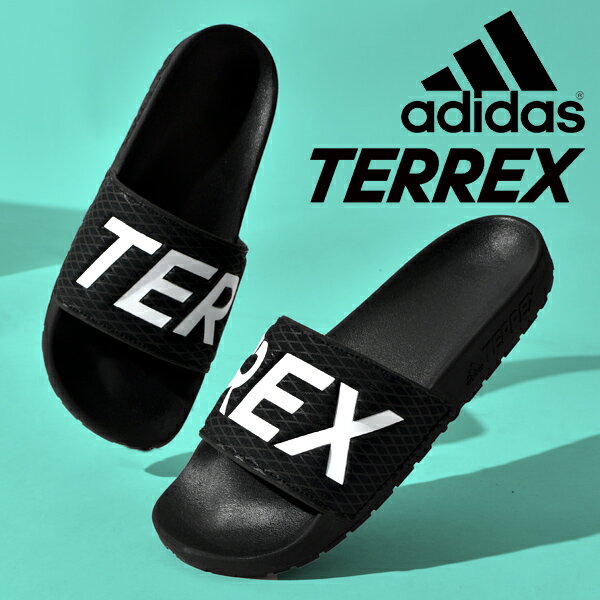 送料無料 アディダス サンダル adidas メンズ レディース TERREX ADILETTE テレックス アディレッタ ビッグロゴ アウトドア キャンプ スポーツ ジム EG5129