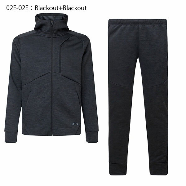 送料無料 フリース 上下セット OAKLEY オークリー メンズ ENHANCE GRID FLEECE JACKET 10.7 ジャケット パーカー フルジップ ロング パンツ 上下組 吸汗速乾 UPF50+ スポーツ トレーニング ランニング ウェア FOA401412 FOA401420 得割32