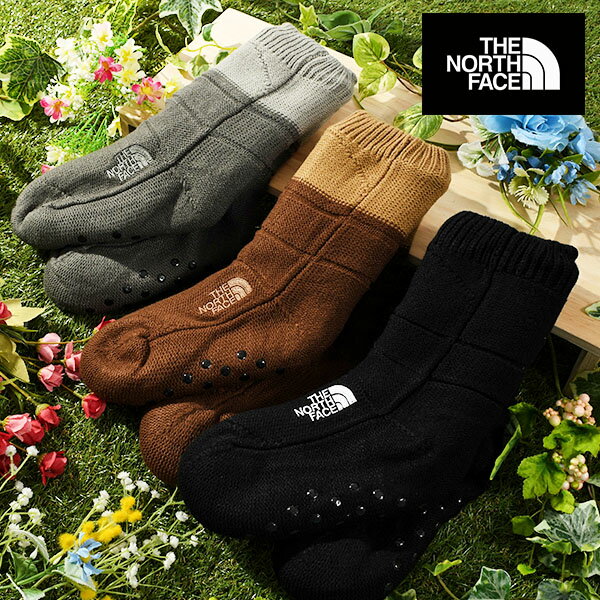 送料無料 ノースフェイス 厚手 内フリース ルームソックス 靴下 キッズ 子供 THE NORTH FACE Kids Nuptse Bootie Socks ヌプシ ブーティー ソックス 保温 防寒 室内 ギフト NNJ82233 2023秋冬新色