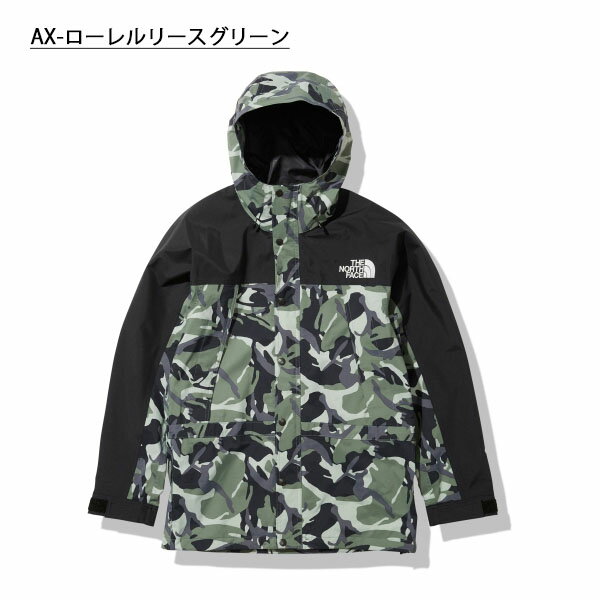 送料無料 ノベルティ マウンテンライトジャケット ノースフェイス カモ 迷彩 メンズ レディース Novelty Mountain Light Jacket THE NORTH FACE GORE-TEX ゴアテックス マウンテンパーカー シェル アウトドア np62135