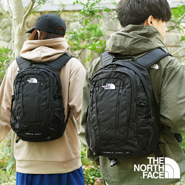 楽天エレファント靴店送料無料 ノースフェイス リュックサック メンズ レディース THE NORTH FACE Single Shot シングルショット アウトドア ザック ブラック 20L NM72303