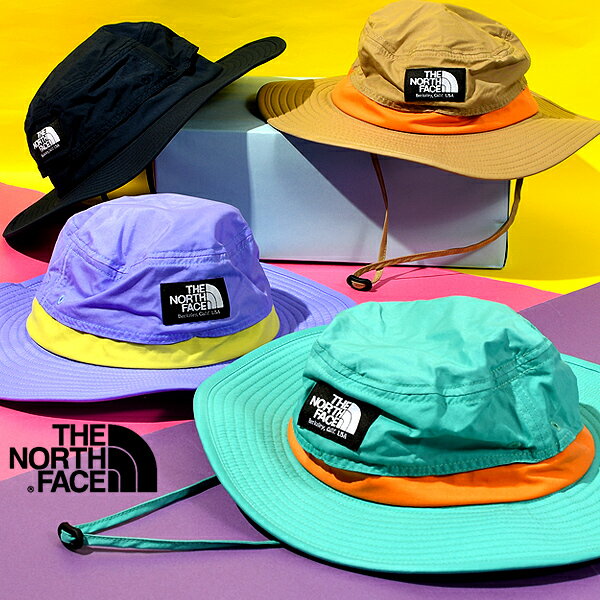 送料無料 ノースフェイス 子供 ハット キッズ 撥水 THE NORTH FACE Kids Horizon Hat ホライズンハット 帽子 子供 紫外線 日差し防止 NNJ02312 2023春夏新作