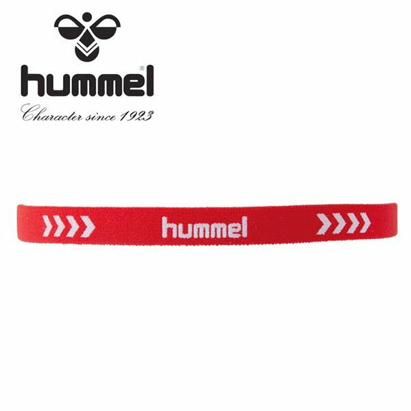 ゆうパケット対応可能！ヘアゴム ヒュンメル hummel メンズ レディース ワイドヘアゴム ヘアバンド サッカー フットサル スポーツ 20%OFF HFA9109