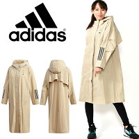  30%OFF 送料無料 ロング丈 ウインドブレーカー アディダス adidas レディース W STYLE ウーブン LONG COAT ナイロン ウインドジャケット ロングコート 3本ライン 2020秋新作 INT45