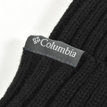 コロンビア ニット帽 Columbia メンズ レディース SPLIT RANGE KNIT CAP 防寒 帽子 ビーニー ニットキャップ 折り返し ロゴ 無地 アウトドア 登山 トレッキング スノーボード スノボ スキー PU5516 10%off 【あす楽対応】