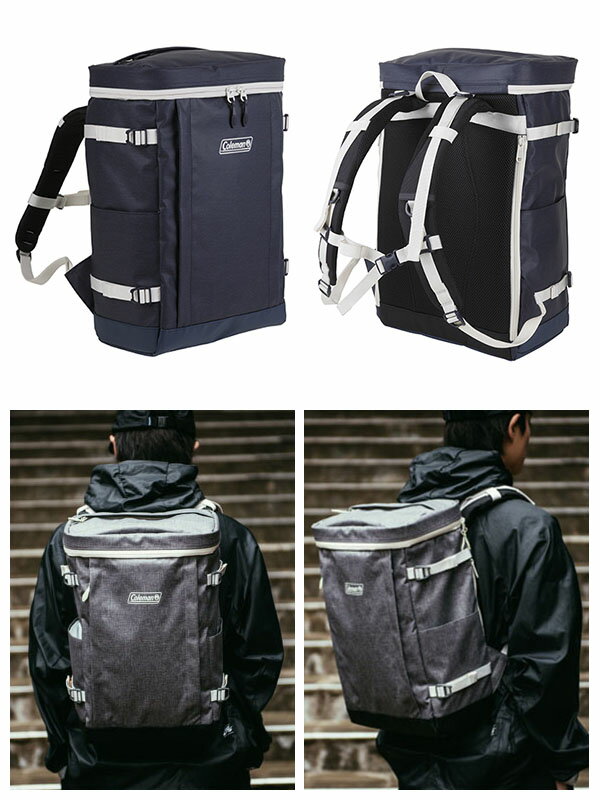 送料無料 バックパック コールマン Coleman SHIELD 25 シールド メンズ レディース 25L 防水 スクエア型 リュックサック デイパック リュック バッグ アウトドア 通勤 通学 学校