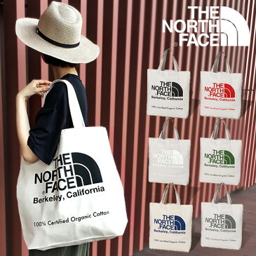 ノースフェイス THE NORTH FACE オーガニックコットン トートバッグ TNF ORGANIC COTTON TOTE メンズ レディース 20L エコバッグ NM81971 アウトドア