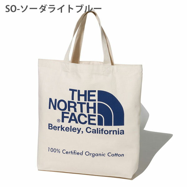 ノースフェイス THE NORTH FACE オーガニックコットン トートバッグ TNF ORGANIC COTTON TOTE メンズ レディース 20L エコバッグ NM81971 アウトドア