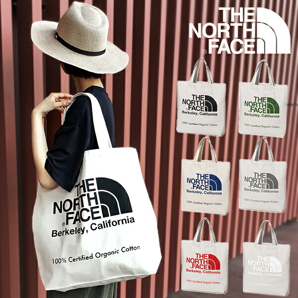 ノースフェイス THE NORTH FACE オーガニックコットン トートバッグ TNF ORGANIC COTTON TOTE メンズ レディース 20L エコバッグ NM81971 アウトドア