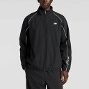 送料無料 ウーブントラックジャケット ニューバランス New Balance メンズ 裏トリコット起毛 ウーブンジャケット トップス 長袖 リラックスフィット スポーツウェア トレーニングシャツ ブラック 黒 AMJ53171 2025秋冬新作(4)