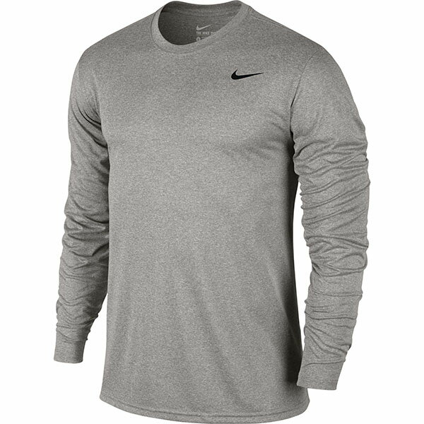 ナイキ NIKE メンズ ドライフィット レジェンド L/S Tシャツ 長袖 トレーニングシャツ スポーツウェア ランニング ジョギング ジム トレーニング フィットネス スポーツ シャツ ウェア グレー 灰 718838 20％OFF 【あす楽対応】