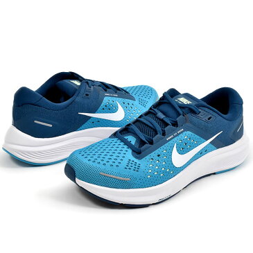 送料無料 厚底 ランニングシューズ ナイキ NIKE メンズ エア ズーム ストラクチャー 23 ランニング ジョギング マラソン 運動靴 靴 シューズ トレーニング AIR ZOOM STRUCTURE ブルー 青 CZ6720 【あす楽対応】