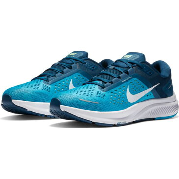 送料無料 厚底 ランニングシューズ ナイキ NIKE メンズ エア ズーム ストラクチャー 23 ランニング ジョギング マラソン 運動靴 靴 シューズ トレーニング AIR ZOOM STRUCTURE ブルー 青 CZ6720 【あす楽対応】