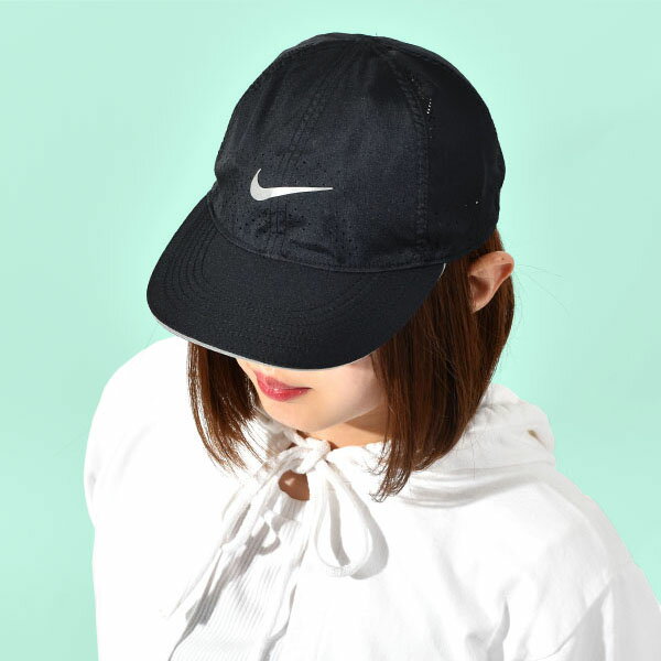 楽天エレファント靴店現品のみ 43％OFF ナイキ レディース キャップ NIKE ウィメンズ FTHLT ラン キャップ 帽子 トレーニング CAP 熱中症対策 日射病予防 ランニング ジョギング ウォーキング スポーツ アウトドア ブラック 黒 dc4090