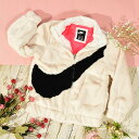 送料無料 ナイキ キッズ もこもこ フリース ジャケット 子供 NIKE BIG SWOOSH FAUX FUR JACKET アウター 36j828