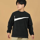 現品のみ 40％OFF 送料無料 ナイキ スウェット トレーナー メンズ レディース NIKE クラブ+ フリース WNTR L/S クルー スウッシュ フレンチテリー ブラック 黒 dq4895