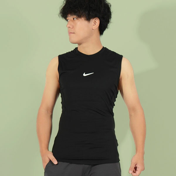 ナイキ タンクトップ  メンズ ゆうパケット対応可能！ナイキ タンクトップ メンズ NIKE DF タイト S/L トップ ノースリーブ ランニング ジム トレーニング フィットネス スポーツ Dri-FIT シャツ ウェア ブラック 黒 fb7915 2023秋新作