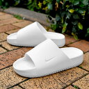 送料無料 ナイキ 厚底 サンダル レディース メンズ NIKE カーム スライド ヒール高 4cm スポーツサンダル シャワーサンダル スポサン ホワイト dx...