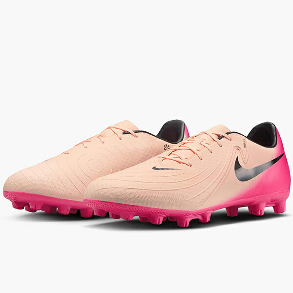 送料無料 ナイキ サッカー スパイク メンズ NIKE ファントム GX 2 アカデミー HG 固定式 ハードグラウンド シューズ 靴 サッカー フットボール ピンク FJ2551 2025夏新作
