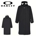 送料無料 ベンチコート メンズ オークリー OAKLEY ロング ジャケット アウター 撥水 防風 防寒 トレーニング サッカー 野球 スポーツ 観戦 FOA4...