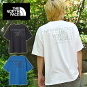 ネコポス発送!送料無料 ノースフェイス 半袖Tシャツ メンズ レディース UV 抗菌防臭 ワイドシルエット THE NORTH FACE ロゴ ワイド ティー ...
