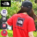 ネコポス発送!送料無料 ノースフェイス バンダナ柄 半袖Tシャツ レディース THE NORTH FACE S/S Bandana Square Logo Te...