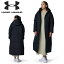 送料無料 軽量 撥水 ベンチコート レディース アンダーアーマー UNDER ARMOUR UA INSULATED LONG COAT ..