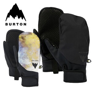 送料無料 スノーグローブ メンズ BURTON バートン Park Mittens Glove ミトン 手袋 スマホ対応 スマートフォン対応 タッチパネル スノーボード スノボ スキー 防寒 225301 2023-2024冬新作 10%off