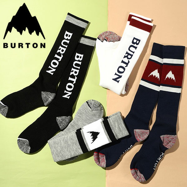 楽天エレファントSPORTS送料無料 ロングソックス バートン メンズ BURTON Mens Weekend Midweight Socks 2-Pack 2枚組 ハイソックス 靴下 ソックス スノボ スノーボード スキー 149261 2023-2024冬新作 10％off