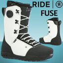 35%off 送料無料 RIDE ライド スノーボード ブーツ メンズ FUSE ヒューズ ミルク ホワイト BOOTS スノーブーツ スノボ 国内正規品 2023-2024冬新作