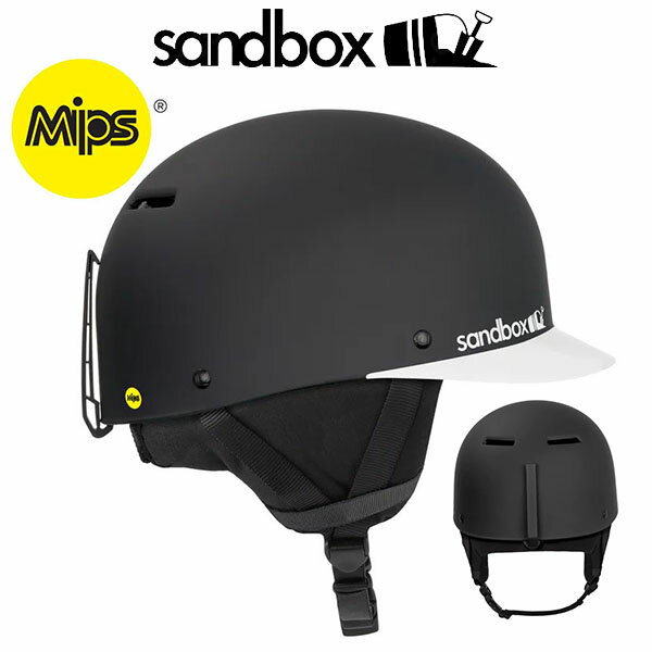 楽天エレファントSPORTS送料無料 ヘルメット sandbox サンドボックス CLASSIC 2.0 SNOW MIPS ASIA FIT ベースボールキャップスタイル スノー ミップス スノボ スノー ヘルメット ギア スノーボード メンズ レディース アジアンフィット 日本正規品 2023-2024冬新作 20％off