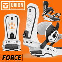 Lサイズのみ 送料無料 UNION ユニオン バインディング FORCE フォース 日本正規品 メンズ スノボ スノーボード BINDING ビンディング 2023-2024冬新作 25%off