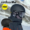 送料無料 ヘルメット sandbox サンドボックス ICON SNOW MIPS ASIA FIT アイコン スノー MIPS ミップス スノボ スノー フリースタイル ヘルメット ギア スノーボード メンズ レディース アジアンフィット 日本正規品 2023-2024冬新作 20%off