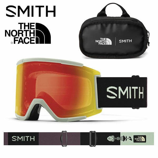 送料無料 スノーゴーグル SMITH スミス SQUAD XL スカッド エックスエル 調光 The North Face ノースフェイス コラボ クロマポップ レンズ スノボ スノーボード スキー スノー ゴーグル ギア スペアレンズ 日本正規品 2023-2024冬新作 20%off