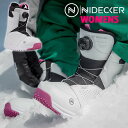 送料無料 NIDECKER ナイデッカー スノーボード ブーツ CASCADE W カスケード ウィメンズ レディース スノボ ボア BOA BOOTS ボア ...