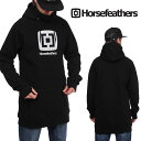 送料無料 パーカー HORSEFEATHERS フォースフェザース SHERMAN LONG SWEATSHIRT ロング丈 プルオーバーパーカー フーディ ジャケット メンズ スノボ スノーボード スノーウェア 25%off