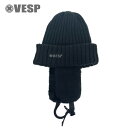 送料無料 ビーニー VESP ベスプ メンズ 帽子 Ear Boa Beanie ニット帽 スケート スノーボード メンズ レディース ユニセックス 2023-2024冬新作 10%off