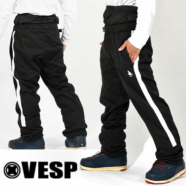 送料無料 スノーボードウェア VESP ベスプ Sweat Bonding Line Pants イージーパンツ ボンディング スノボ スノーボード ボトムス メンズ レディース ユニセックス 2023-2024冬新作 20%off