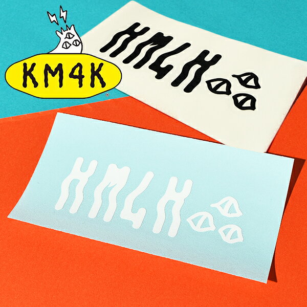 椦ѥåбǽ å ƥå KM4K ⥷ DIECUT MOJI STICKER å åƥ󥰥  Υ Ρܡ