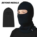 ゆうパケット対応可能！ 送料無料 バラクラバ BEYOND MEDALS ビヨンドメダルス BALACLAVA Knit ニット バラクラバ スノボ スノーボード フェイスマスク メンズ レディース ユニセックス 2023-2024冬新作 20%off