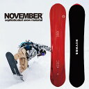 ラスト1本 154cm 送料無料 NOVEMBER ノベンバー 板 スノー ボード BC ROCKER ビーシーロッカー メンズ 紳士 スノーボード ロッカー パウダー 12%off