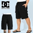 送料無料 ショートパンツ DC Shoes ディーシー シューズ メンズ WIDE CARGO SHORT カーゴ ハーフ ショーツ ハーフパンツ パンツ スケートボード サーフ ディーシーシューズ DWS242002 2024春夏新作