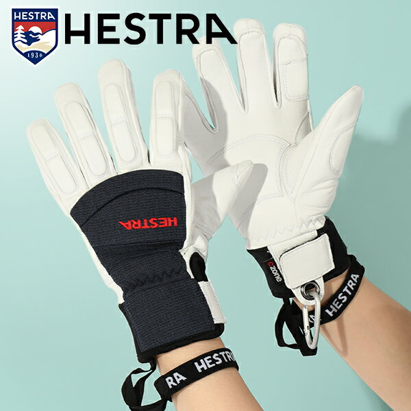 送料無料 レザーグローブ HESTRA ヘストラ Vertical Cut CZone バーティカル カット シーゾーン メンズ 五指 レザー 本革 天然皮革 スノーグローブ スノボ スノーボード スキー 手袋 アルペン 2024-2025冬新作 24-25 24/25 10%off
