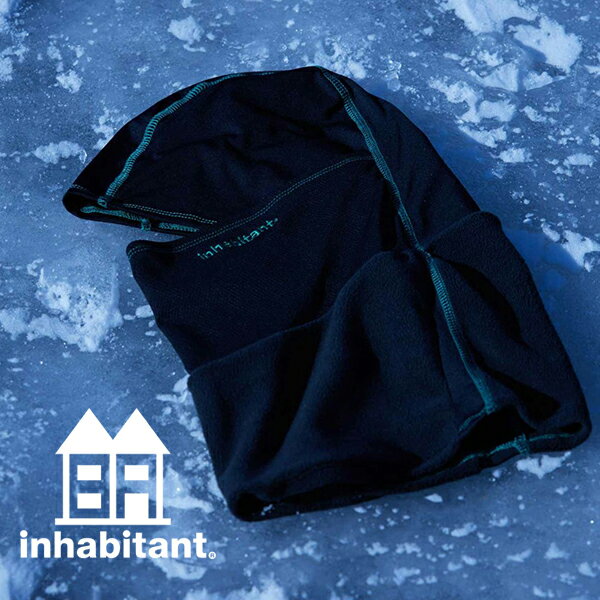 送料無料 バラクラバ inhabitant インハビタント INH BALACLAVA フェイスマスク 防寒 目出し帽 スノーボード スノボ スキー アウトドア バイク 自転車 日本正規品 2024-2025冬新作 24-25 24/25