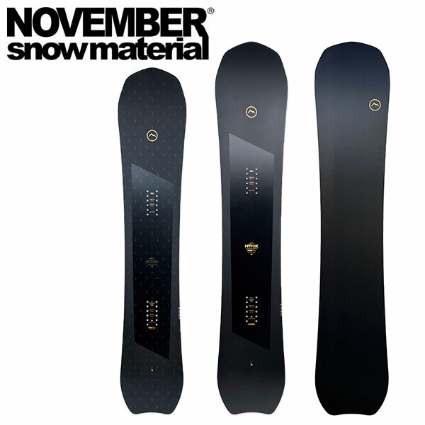 送料無料 NOVEMBER ノベンバー 板 スノー ボード MOUNTAINFOX マウンテンフォックス スノーボード キャンバー メンズ 紳士 レディース 婦人 144 148 150 154 158 2025-2026冬新作 25-26 25/26