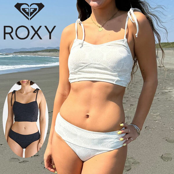 ネコポス発送! 送料無料 水着 レディース ROXY ロキシー セパレート TIDE & TAN 上下セット ビキニ スイムウェア ショーツ チューブトップ フィットネス ランニング プール ジム 海水浴 サーフィン スポーツ アウトドア RSW251003 2025春夏新作